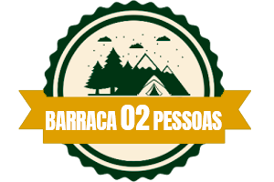 Barraca para 02 pessoas