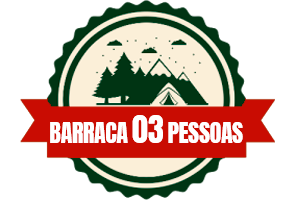 Barraca para 03 pessoas