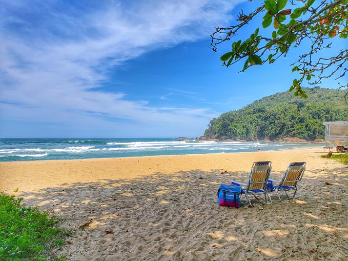 A atmosfera jovem de Itamambuca