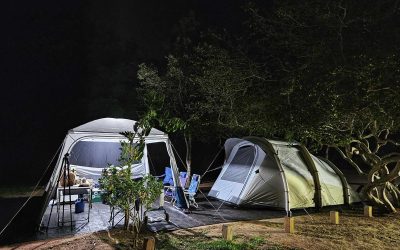 Carnaval no maior camping de praia do Brasil